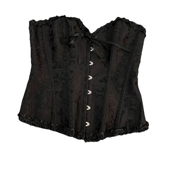 Other - Corset Black Top Adjustable